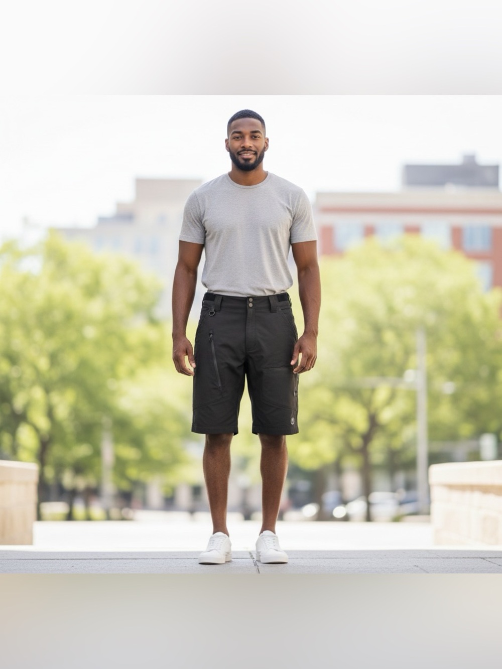 WINDRIVER size 50 Men's Black Cargo pants